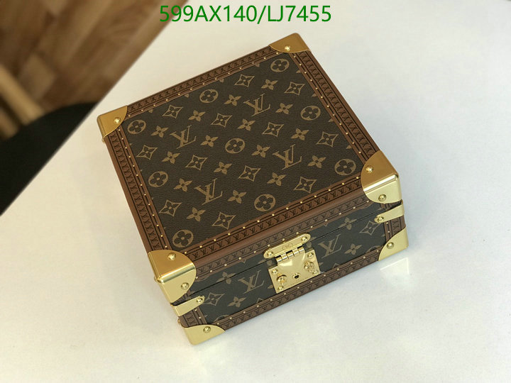 LV Bags-(Mirror)-Vanity Bag-,Code: LJ7455,$: 599USD