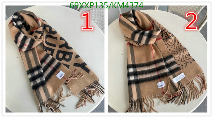 Scarf-Burberry, Code: KM4374,$: 69USD