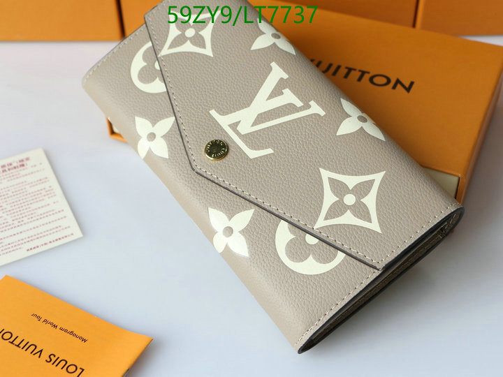 LV Bags-(4A)-Wallet-,Code: LT7737,$: 59USD