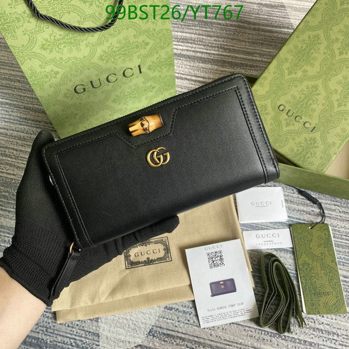 Gucci Bag-(Mirror)-Wallet-,Code: YT767,$: 99USD