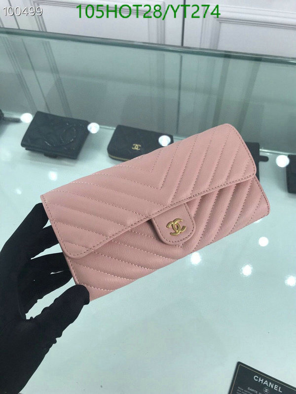 Chanel Bags -(Mirror)-Wallet-,Code: YT274,$: 105USD