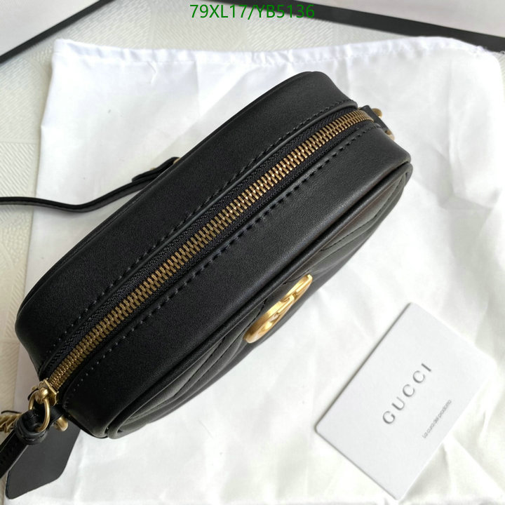 Gucci Bag-(4A)-Marmont,Code: YB5136,$: 79USD