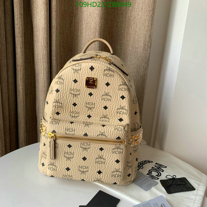 MCM Bag-(Mirror)-Backpack-,Code: ZB8049,$: 109USD