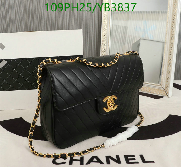 Chanel Bags ( 4A )-Diagonal-,Code: YB3837,$: 109USD