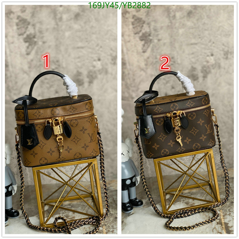 LV Bags-(Mirror)-Vanity Bag-,Code: YB2882,$: 169USD