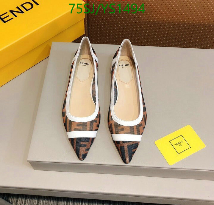 Women Shoes-Fendi, Code: YS1494,$: 75USD