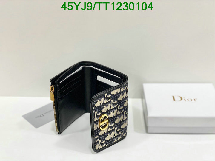 Dior Bags-(4A)-Wallet,Code: TT1230104,$: 45USD