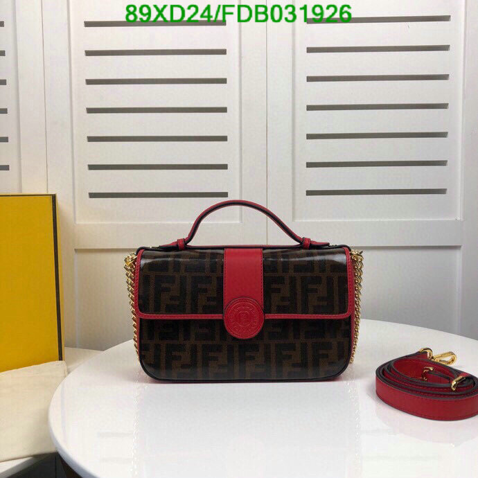 Fendi Bag-(4A)-Diagonal-,Code: FDB031926,$:89USD