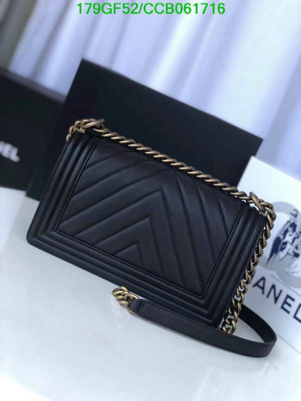 Chanel Bags -(Mirror)-Le Boy,Code: CCB061716,$: 179USD