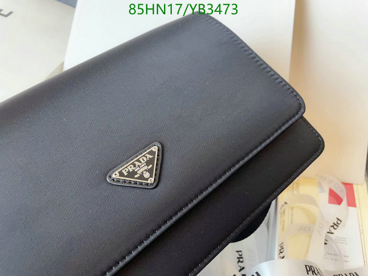 Prada Bag-(4A)-Diagonal-,Code: YB3473,$: 85USD