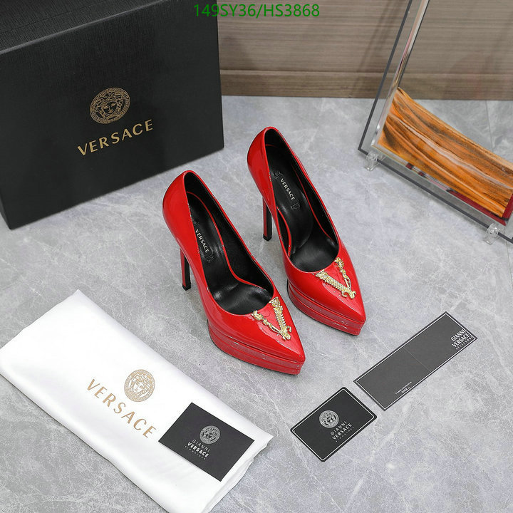 Women Shoes-Versace, Code: HS3868,$: 149USD