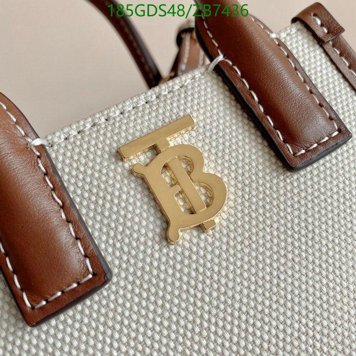 Burberry Bag-(Mirror)-Diagonal-,Code: ZB7436,$: 185USD