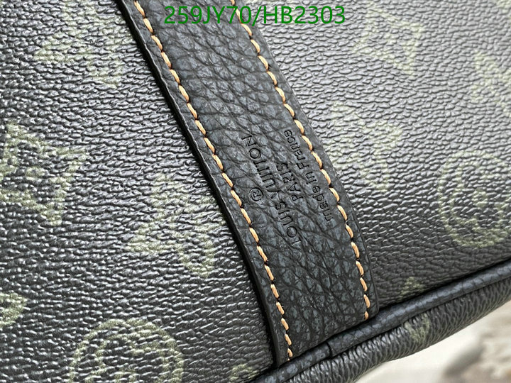 LV Bags-(Mirror)-Keepall BandouliRe 45-50-,Code: HB2303,$: 259USD