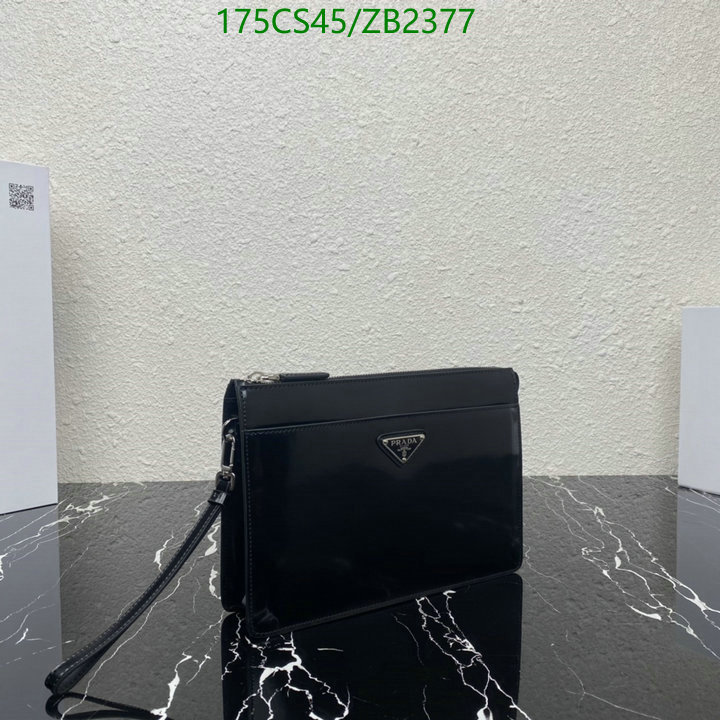 Prada Bag-(Mirror)-Clutch-,Code: ZB2377,$: 175USD