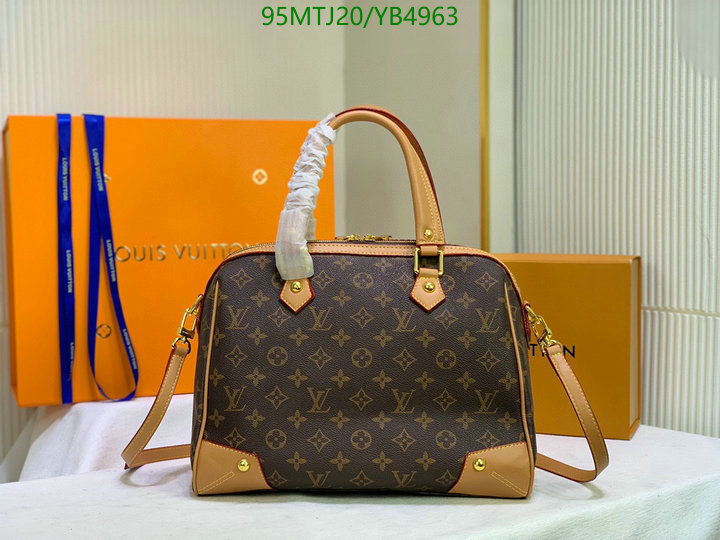 LV Bags-(4A)-Handbag Collection-,Code: YB4963,$: 95USD