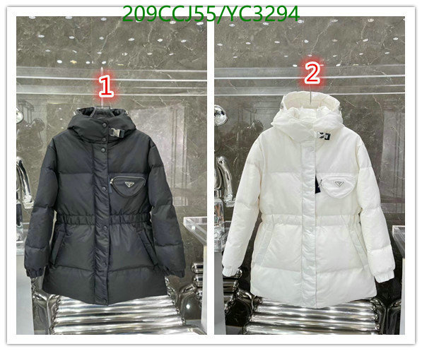 Down jacket Women-Prada, Code: YC3294,