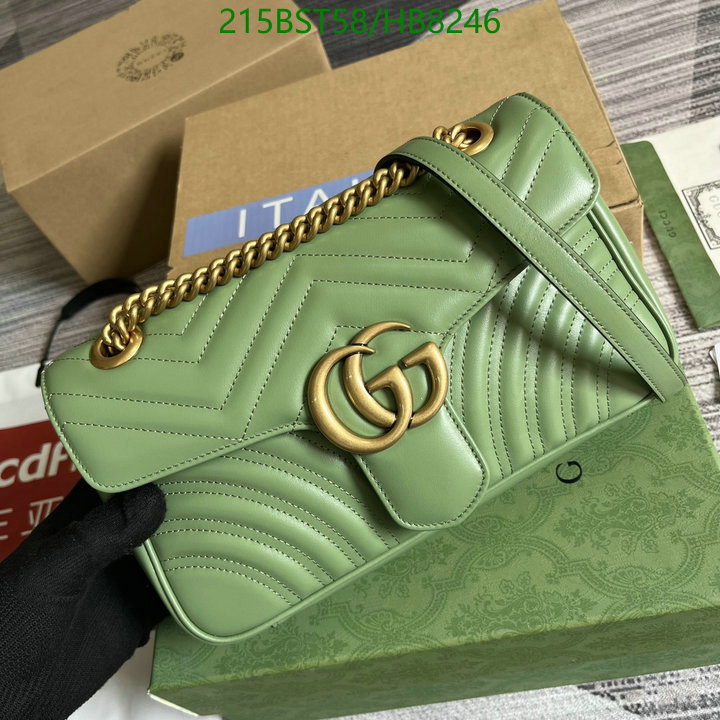 Gucci Bag-(Mirror)-Marmont,Code: HB8246,$: 215USD