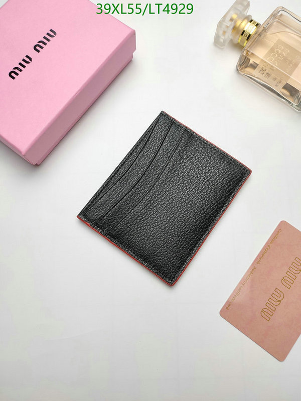 Miu Miu Bag-(4A)-Wallet-,Code: LT4929,$: 39USD