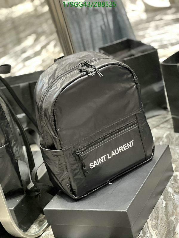 YSL Bag-(Mirror)-Backpack-,Code: ZB8525,$: 179USD