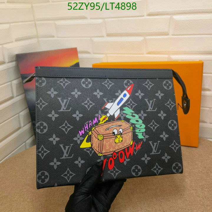 LV Bags-(4A)-Wallet-,Code: LT4898,$: 52USD