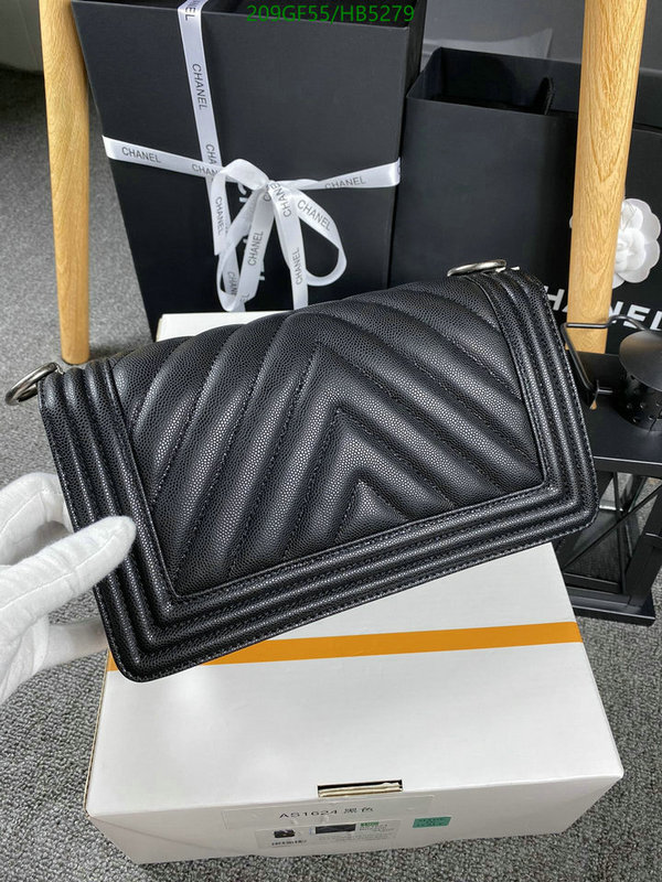 Chanel Bags -(Mirror)-Le Boy,Code: HB5279,$: 209USD