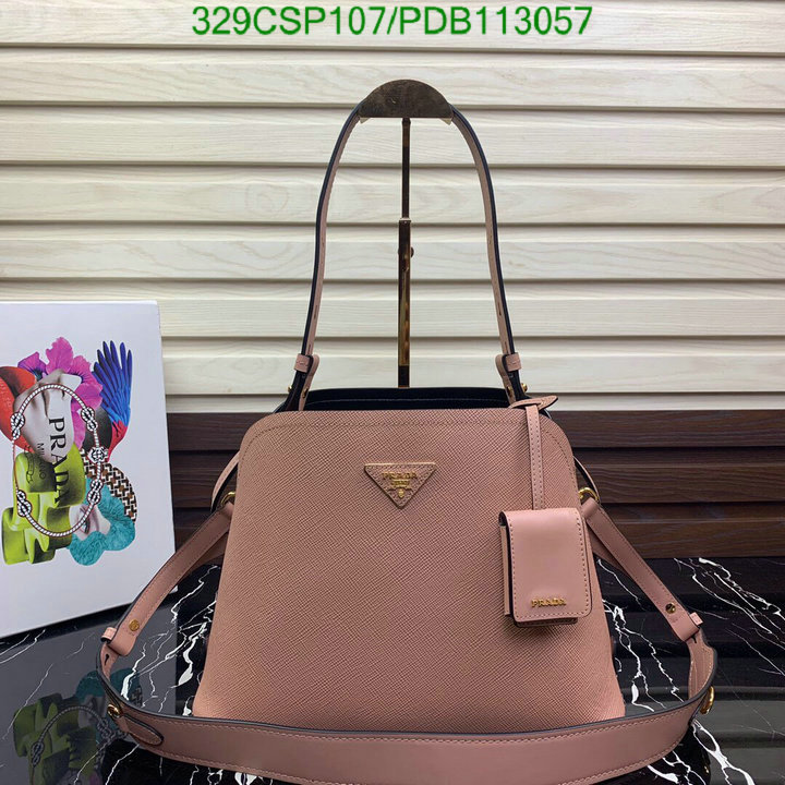 Prada Bag-(Mirror)-Handbag-,Code: PDB113057,$: 329USD