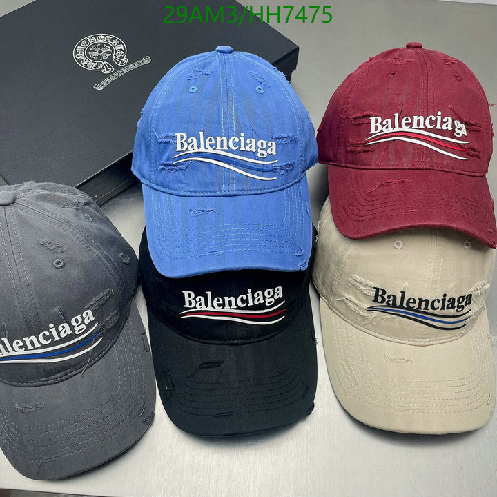 Cap -(Hat)-Balenciaga, Code: HH7475,$: 29USD