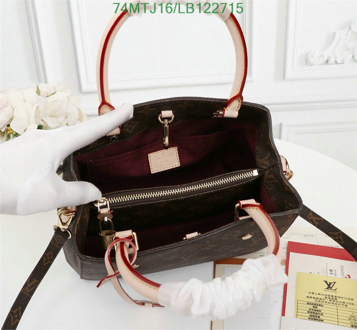 LV Bags-(4A)-Handbag Collection-,Code: LB122715,$:74USD
