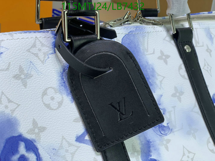 LV Bags-(4A)-Keepall BandouliRe 45-50-,Code: LB7432,$: 115USD