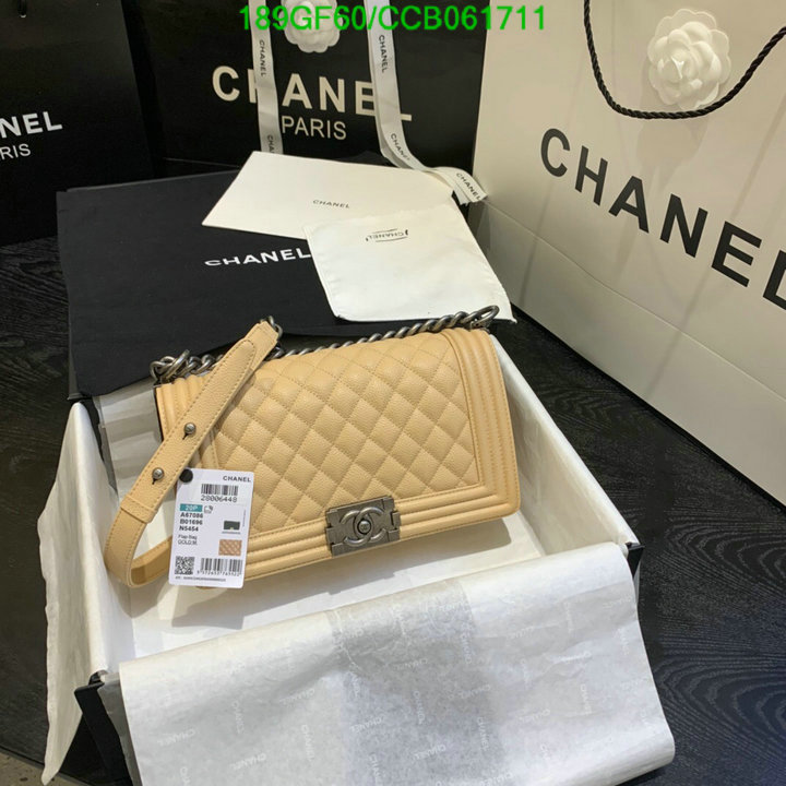 Chanel Bags -(Mirror)-Le Boy,Code: CCB061711,$: 189USD