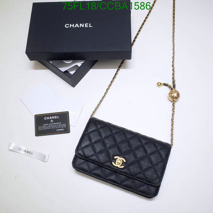 Chanel Bags ( 4A )-Diagonal-,Code: CCBA1586,$: 75USD