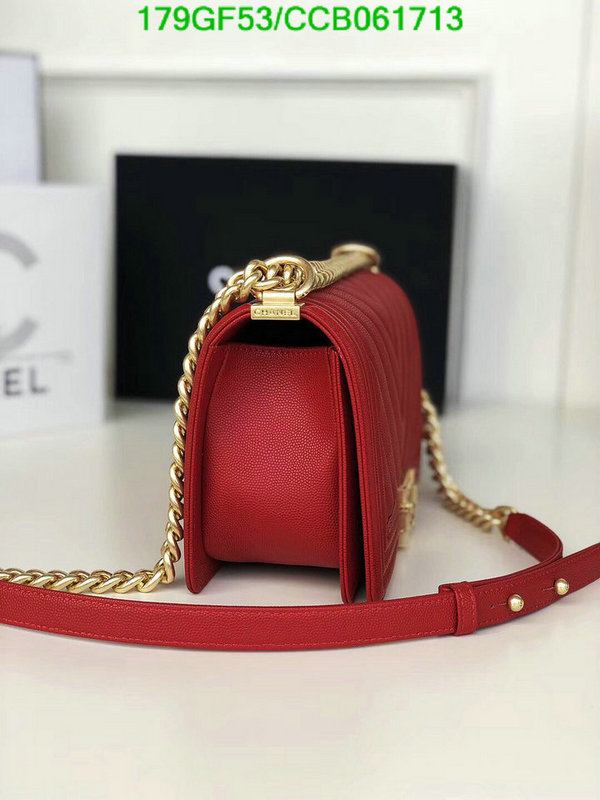 Chanel Bags -(Mirror)-Le Boy,Code: CCB061713,$: 179USD