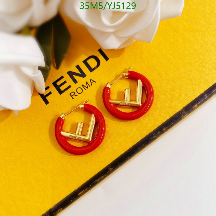 Jewelry-Fendi, Code: YJ5129,$: 35USD