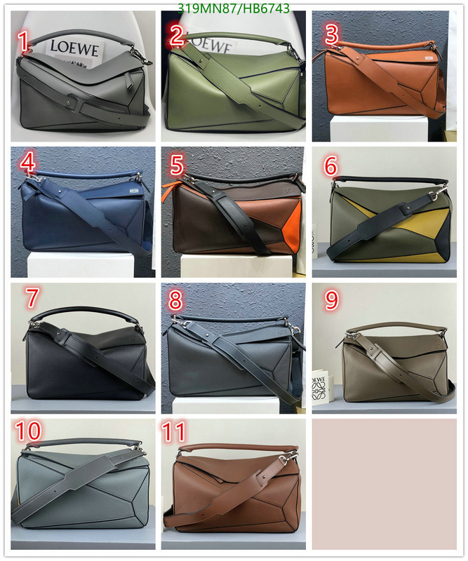 Loewe Bag-(Mirror)-Puzzle-,Code: HB6743,$: 319USD