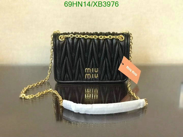 Miu Miu Bag-(4A)-Diagonal-,Code: XB3976,$: 69USD