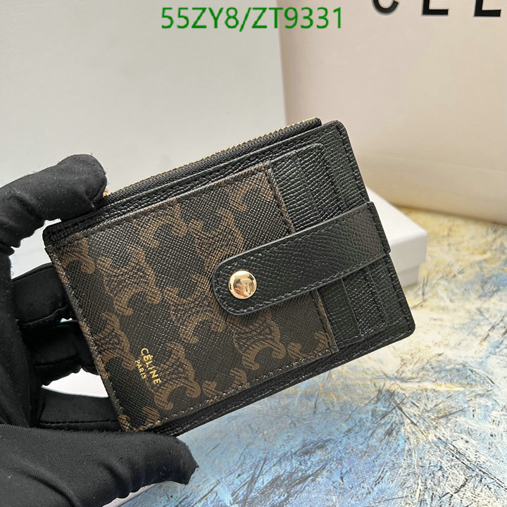 Celine Bag-(4A)-Wallet-,Code: ZT9331,$: 55USD