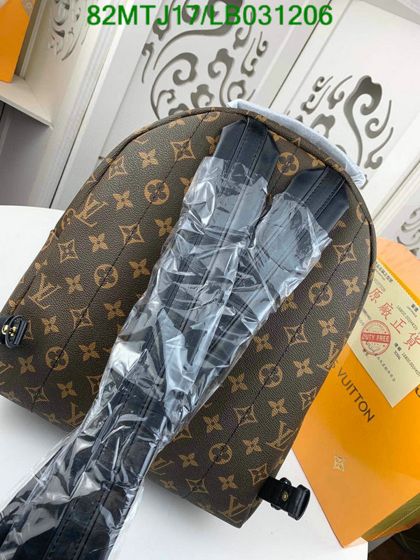 LV Bags-(4A)-Backpack-,Code: LB031206,$: 82USD