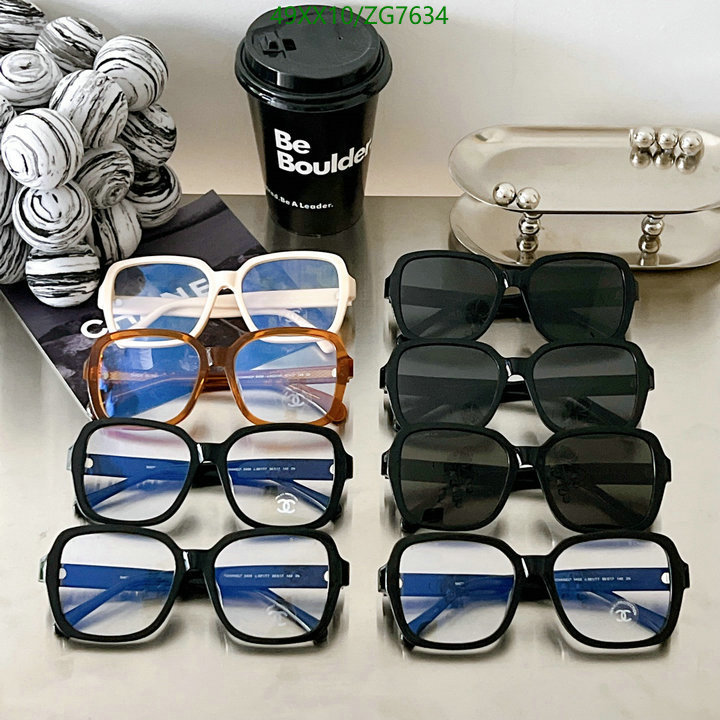 Glasses-Chanel,Code: ZG7634,$: 49USD
