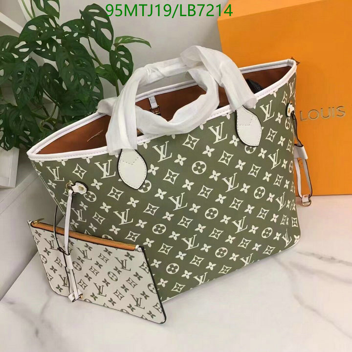 LV Bags-(4A)-Neverfull-,Code: LB7214,$: 95USD