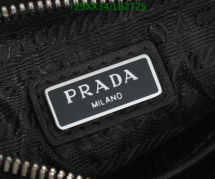 Prada Bag-(Mirror)-Diagonal-,Code: LB2125,$: 129USD