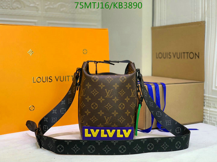 LV Bags-(4A)-Pochette MTis Bag-Twist-,Code: KB3890,$: 75USD