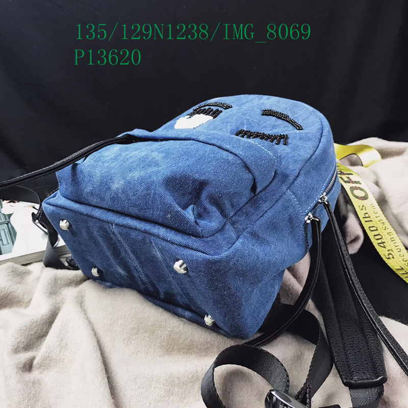 Chiara Ferragni Bag-(4A)-Backpack-,Code: CFB110702,$: 135USD
