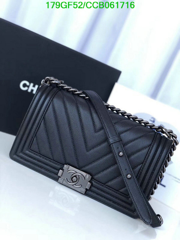 Chanel Bags -(Mirror)-Le Boy,Code: CCB061716,$: 179USD