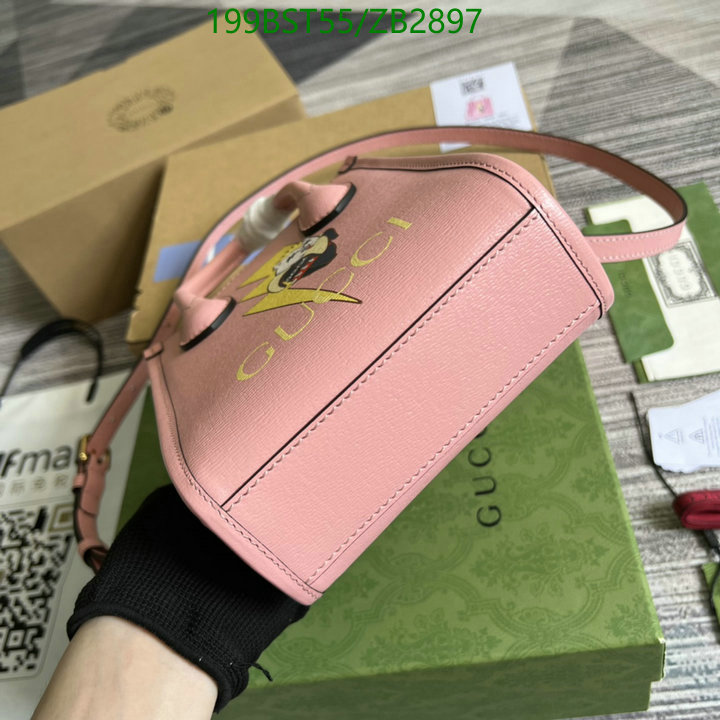 Gucci Bag-(Mirror)-Diagonal-,Code: ZB2897,$: 199USD