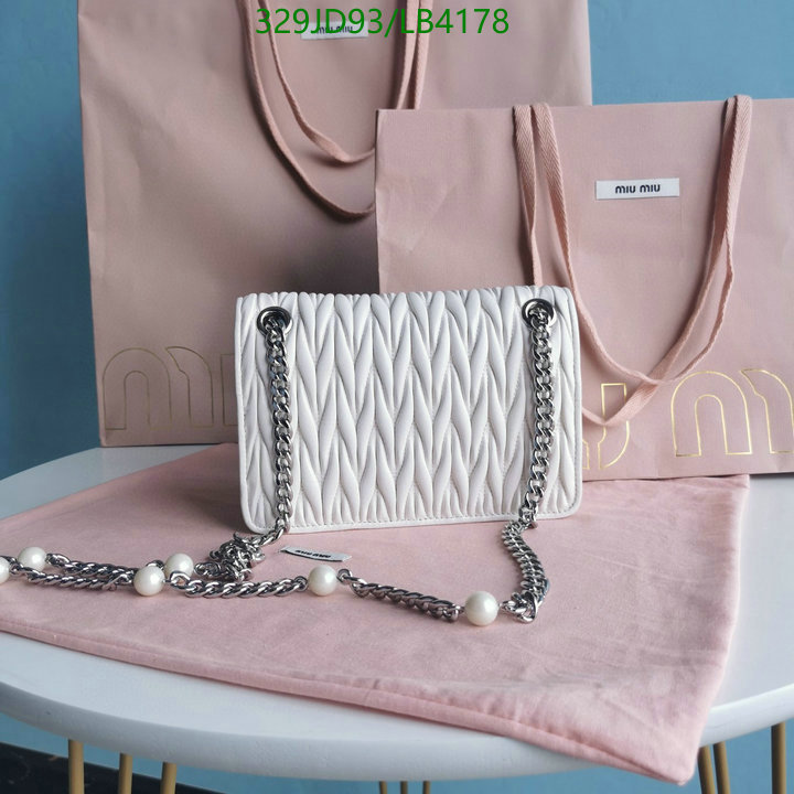 Miu Miu Bag-(Mirror)-Diagonal-,Code: LB4178,$: 329USD