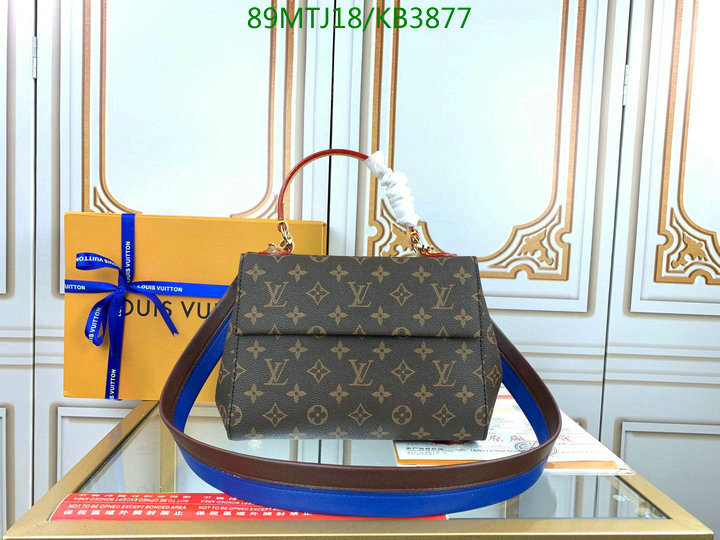 LV Bags-(4A)-Handbag Collection-,Code: KB3877,$: 89USD