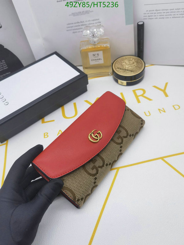 Gucci Bag-(4A)-Wallet-,Code: HT5236,$: 49USD