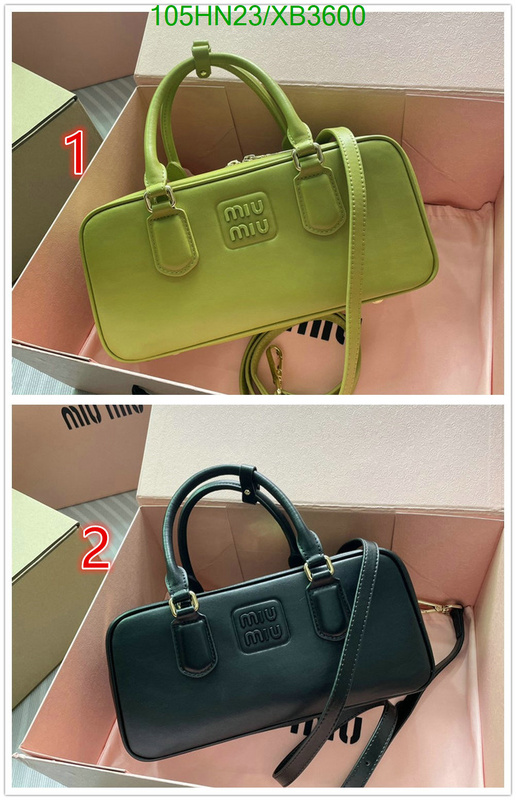 Miu Miu Bag-(4A)-Diagonal-,Code: XB3600,$: 105USD