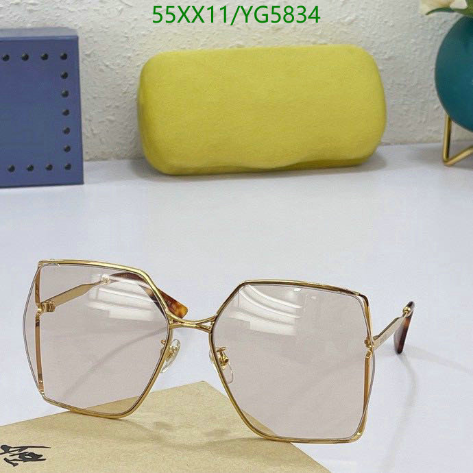 Glasses-Gucci, Code: YG5834,$: 55USD