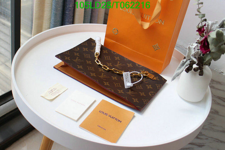 LV Bags-(Mirror)-Wallet-,Code: T062216,$: 105USD